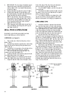 Предварительный просмотр 10 страницы Powermatic 1200HD Instruction Manual & Parts List