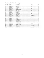 Preview for 20 page of Powermatic 3-Roll Powered Stock Feeder PF3-JR Operating Instructions Manual