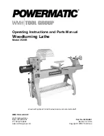 Powermatic 3520B Operating Instructions And Parts Manual preview