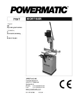 Предварительный просмотр 1 страницы Powermatic 719T Operating Instruction