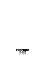 Preview for 40 page of Powermatic PJ1696 Operating Instructions And Parts Manual