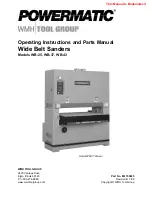 Powermatic WB-25 Operating Instructions And Parts Manual preview