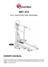 PowerMax MFT-410 Owner'S Manual preview