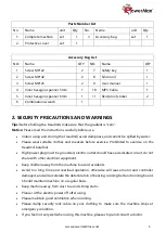 Preview for 4 page of PowerMax TAC-230 User Manual