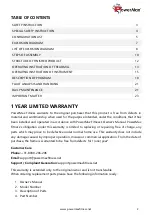 Предварительный просмотр 2 страницы PowerMax TAC-650 Owner'S Manual