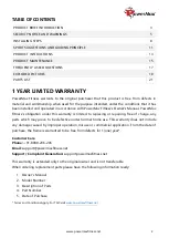 Preview for 2 page of PowerMax TDM-105S Owner'S Manual