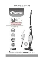 Предварительный просмотр 1 страницы PowerPac iVAC PPV600 Manual