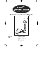 PowerPeak FET8321P User Manual preview