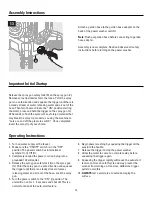 Preview for 11 page of Powerplay SPYDER SPY2KCOS Assembly, Care And Use Instructions