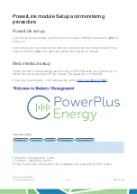 Предварительный просмотр 6 страницы PowerPlus Energy PowerLink Installation And Operation Manual