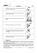 Предварительный просмотр 4 страницы Powerplus AIR POWAIR0340 Quick Start Manual