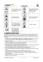 Предварительный просмотр 4 страницы Powerplus GARDENPRO POWXG6010 Manual