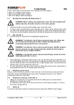 Preview for 9 page of Powerplus POWDP20400 Manual