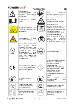 Предварительный просмотр 89 страницы Powerplus POWDPG75410 Manual