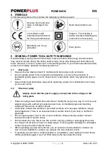 Preview for 4 page of Powerplus POWE80030 Manual