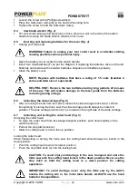 Preview for 8 page of Powerplus POWX07551T Manual