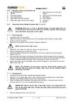 Preview for 10 page of Powerplus POWX07551T Manual