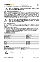 Preview for 16 page of Powerplus POWX07551T Manual