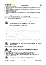 Preview for 10 page of Powerplus POWX07573T Manual