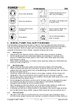 Предварительный просмотр 4 страницы Powerplus POWXB20050 Manual