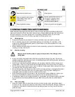 Preview for 3 page of Powerplus POWXG3006 User Manual