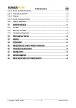 Preview for 2 page of Powerplus POWXG30412 Manual