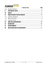 Preview for 2 page of Powerplus POWXG7204 Quick Start Manual