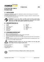 Preview for 3 page of Powerplus POWXG7204 Quick Start Manual