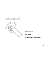 Preview for 1 page of powerpod Ear Talk User Manual