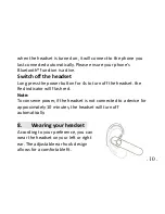 Предварительный просмотр 10 страницы powerpod Ear Talk User Manual