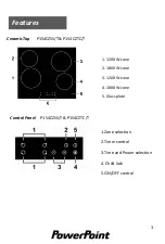 Preview for 3 page of PowerPoint P154CZSS/T Instructions Manual