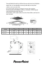 Preview for 6 page of PowerPoint P154CZSS/T Instructions Manual