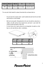 Preview for 7 page of PowerPoint P154CZSS/T Instructions Manual