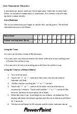 Preview for 11 page of PowerPoint P154CZSS/T Instructions Manual