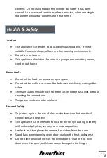 Preview for 13 page of PowerPoint P24EFSBL Instructions Manual