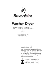 Preview for 1 page of PowerPoint P328512MDW Owner'S Manual