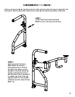 Preview for 5 page of PowerPortLA THERACK All In One Gym Owner'S Manual