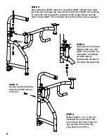 Preview for 6 page of PowerPortLA THERACK All In One Gym Owner'S Manual