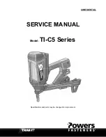 Preview for 1 page of Powers Fasteners TI-C5 Series Service Manual