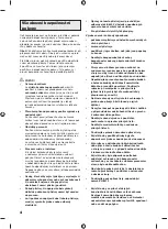 Preview for 4 page of POWERSAW LCS 500 Operating And Maintenance Manual