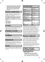 Preview for 5 page of POWERSAW LCS 500 Operating And Maintenance Manual