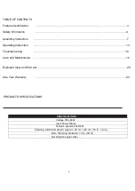 Preview for 2 page of Powersmart DB5017 Instruction Manual