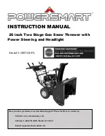 Powersmart DB7126PA Instruction Manual preview