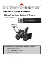 Powersmart DB7622H Instruction Manual preview