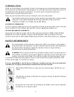 Preview for 4 page of Powersmart DB7651BS-24 Instruction Manual