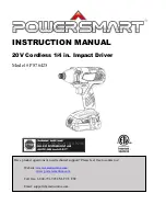 Preview for 1 page of Powersmart PS76425 Instruction Manual