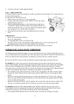 Preview for 10 page of Powersmart PSS1210LED Instruction Manual