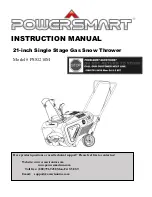 Powersmart PSS1210M Instruction Manual preview