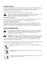 Preview for 4 page of Powersmart PSS2260L Instruction Manual