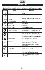 Предварительный просмотр 28 страницы PowerSmith PBL120J Operator'S Manual